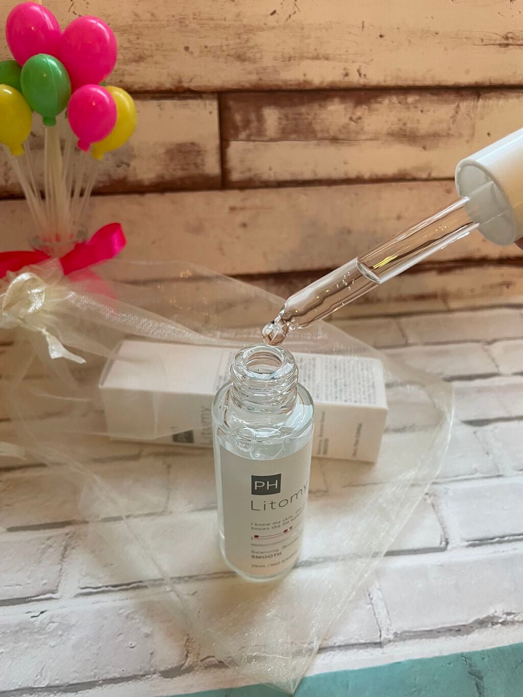 バランシング ブースターセラム スムース/Litomy/美容液を使ったクチコミ(3枚目)