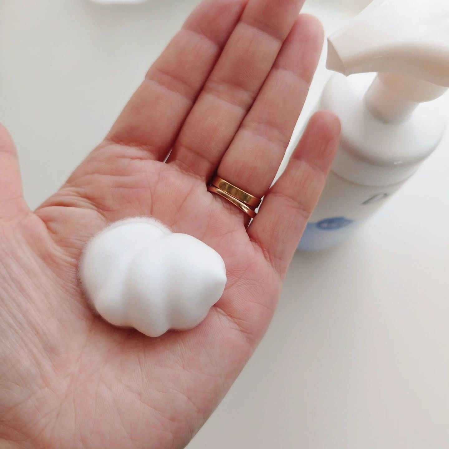 ビューティモイスチャー クリーミー泡洗顔料/ダヴ/泡洗顔を使ったクチコミ（3枚目）