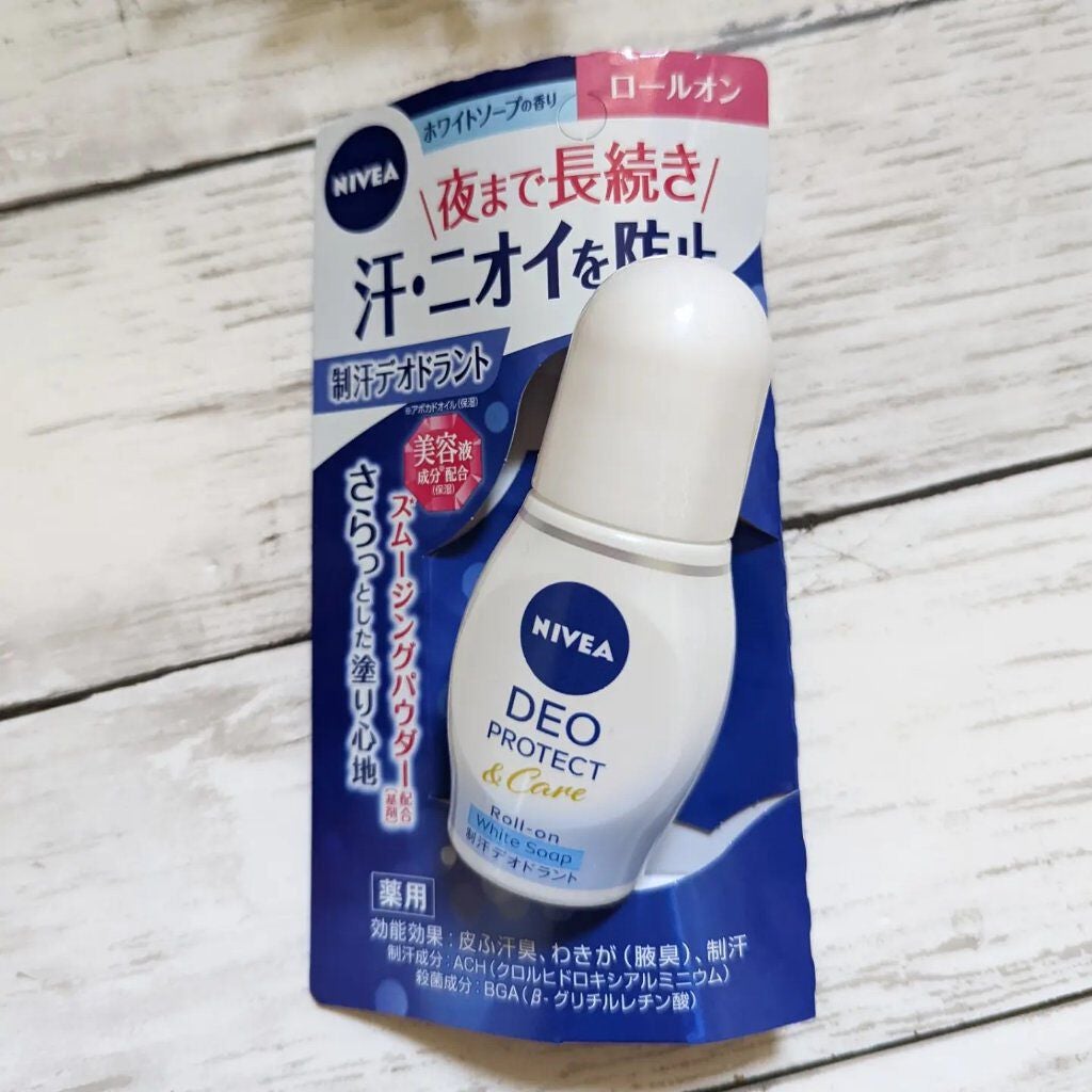 ニベアデオ ロールオン ホワイトソープの香り/ニベア/デオドラント・制汗剤を使ったクチコミ(1枚目)