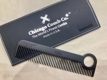 Chicago Comb Model No.1/Chicago Comb/ヘアブラシを使ったクチコミ（1枚目）