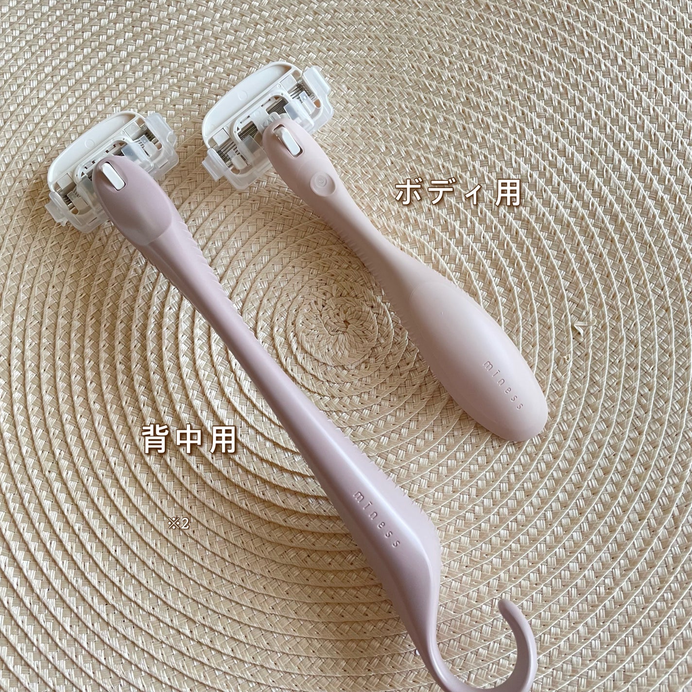 miness ボディ用カミソリ 替刃2個付/貝印/シェーバーを使ったクチコミ(3枚目)