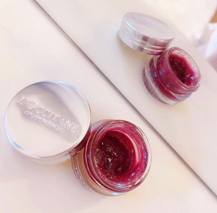 デリシャス&フルーティー リップスクラブ /L'OCCITANE/リップスクラブを使ったクチコミ(4枚目)