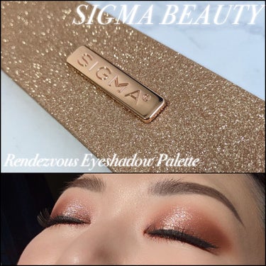 NYX Professional Makeup  マットリキッドライナーのクチコミ「♡SIGMA BEAUTY♡
　Rendezvous Eyeshadow Palette
　　.....」（1枚目）