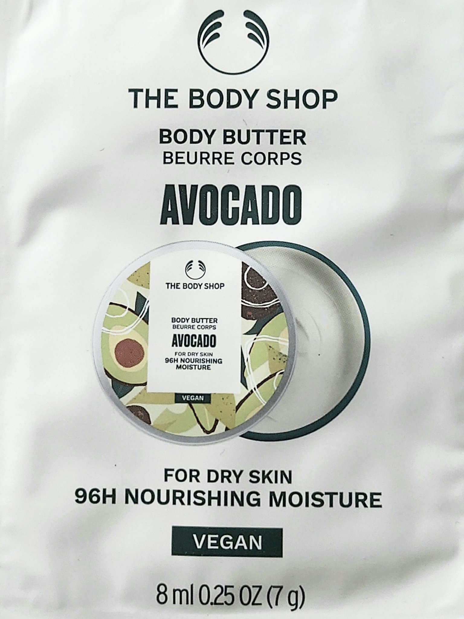 ボディバター アボカド/THE BODY SHOP/ボディクリームを使ったクチコミ（2枚目）