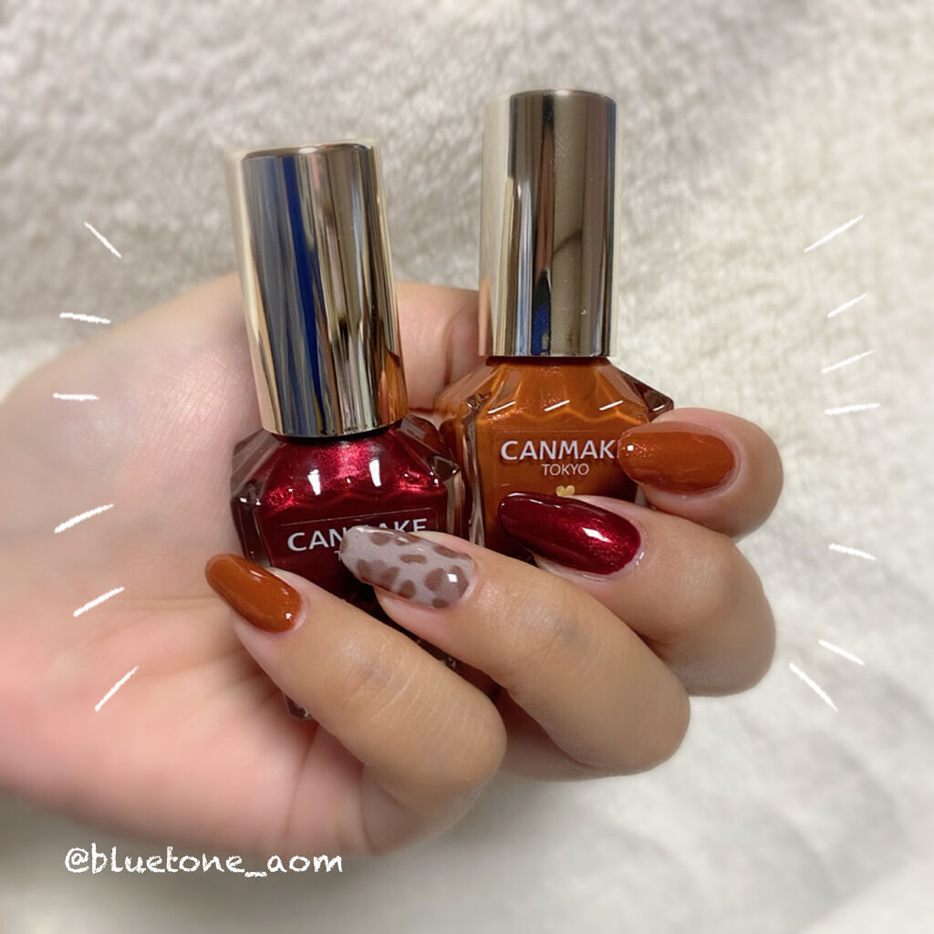 ジェルネイルシール/キャンドゥ/ネイルシールを使ったクチコミ（2枚目）