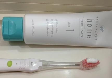 ホワイトニングカフェホーム/WHITENING CAFEhome/歯磨き粉を使ったクチコミ(8枚目)