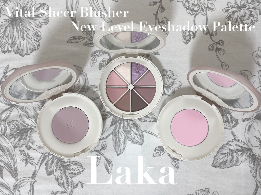 New Level Eyeshadow Palette/Laka/アイシャドウパレットを使ったクチコミ（1枚目）