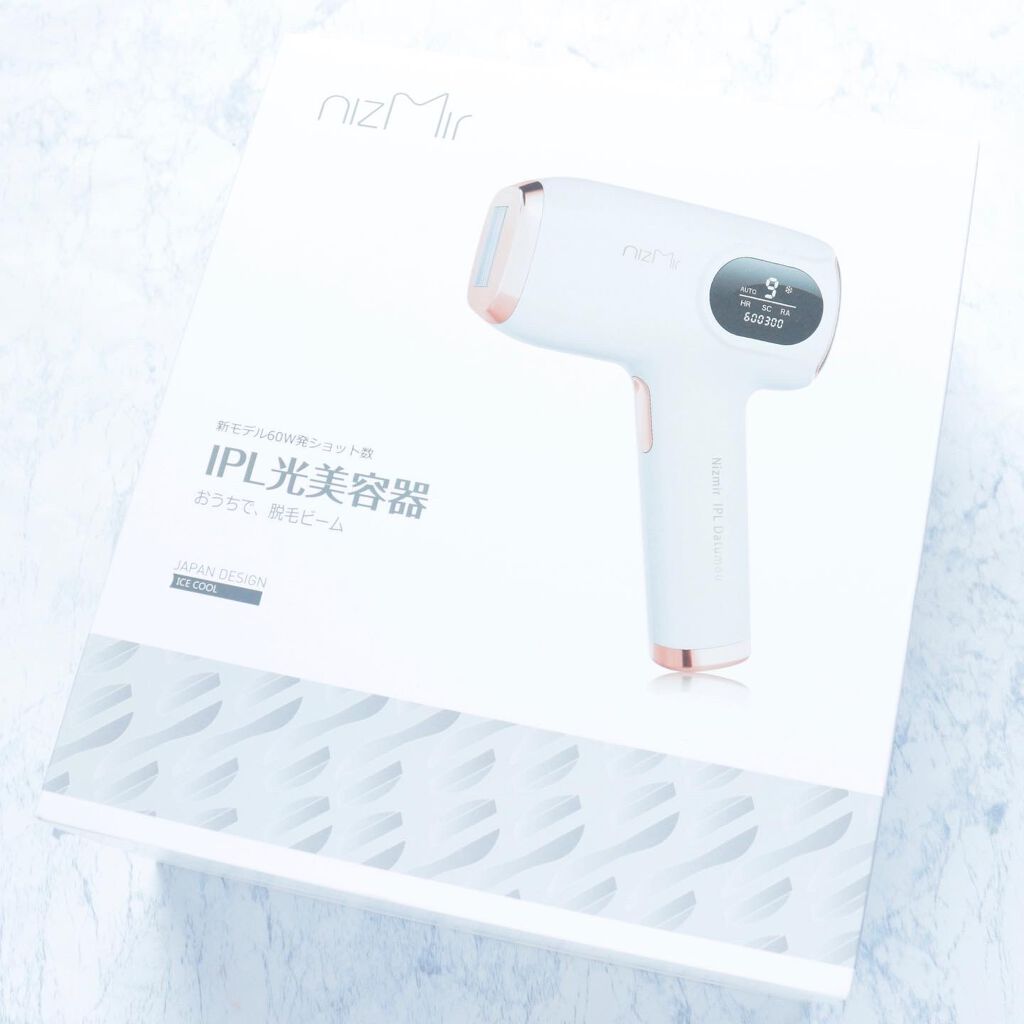 サファイヤIPL光脱毛器/NiZmir/家庭用脱毛器を使ったクチコミ(2枚目)