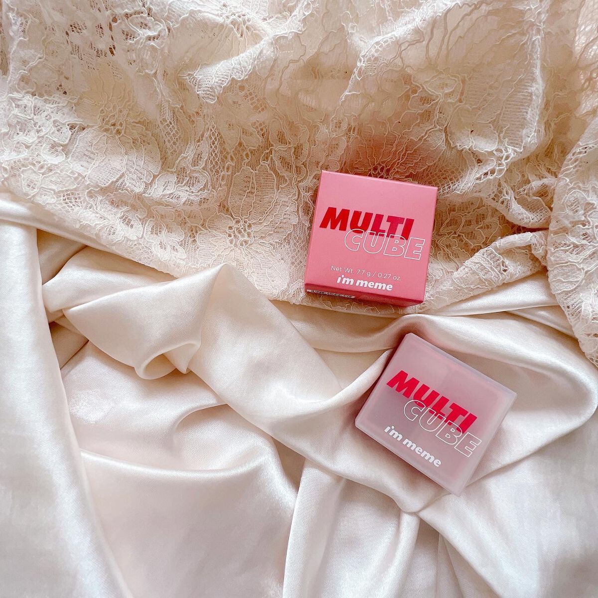 マルチキューブ/i’m meme/アイシャドウパレットを使ったクチコミ(2枚目)