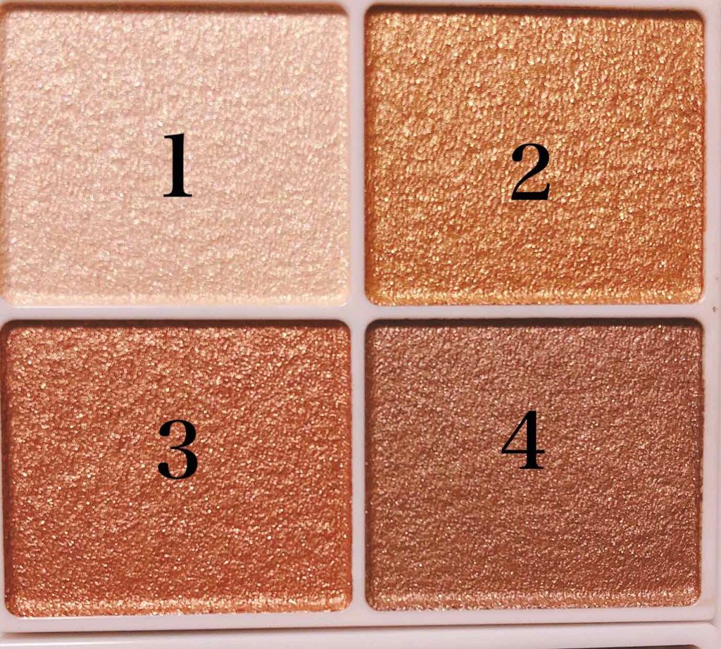 シルキースフレアイズ/キャンメイク/アイシャドウパレットを使ったクチコミ(2枚目)