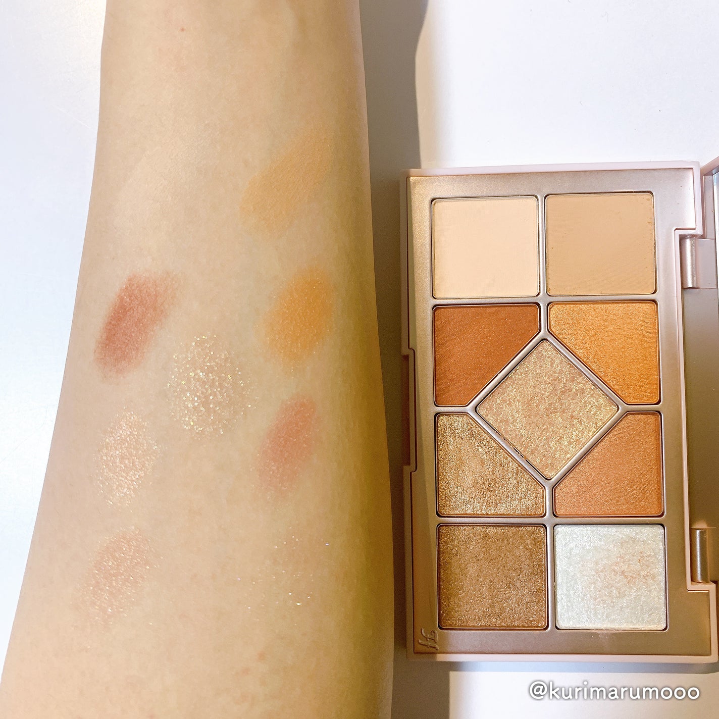 シャインユー アイシャドウパレット/frunflynn/アイシャドウパレットを使ったクチコミ(5枚目)
