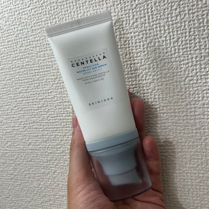 ヒアルーシカ ウォーターフィット サンセラム/SKIN1004/日焼け止めローションを使ったクチコミ(1枚目)