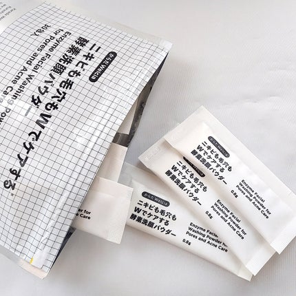 ニキビも毛穴もWでケアする酵素洗顔パウダー/からだWelcia・くらしWelcia/洗顔パウダーを使ったクチコミ(1枚目)