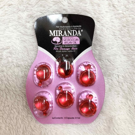 ヘアビタミン デイリーケアヘアオイル/MIRANDA/ヘアオイルを使ったクチコミ(1枚目)