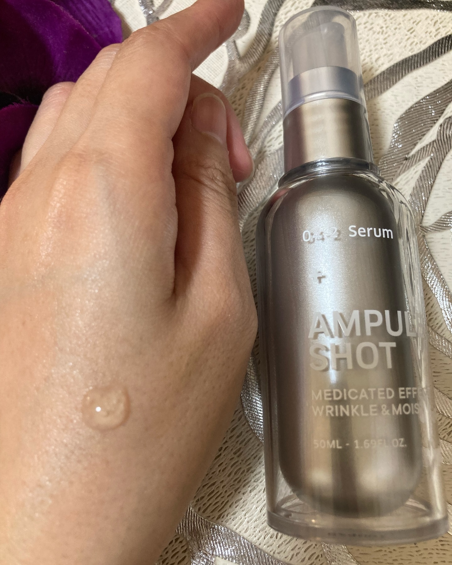 薬用 エフェクト リンクル＆モイスト ローション/AMPULE SHOT/化粧水を使ったクチコミ（2枚目）