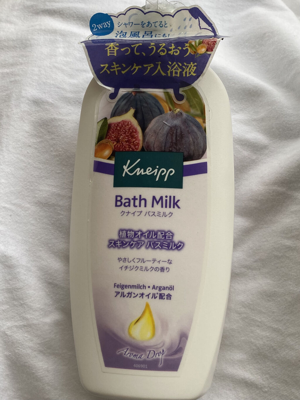 バスミルク イチジクミルクの香り/クナイプ/保湿系入浴剤を使ったクチコミ（1枚目）