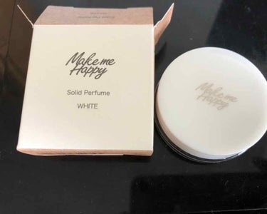 メイクミーハッピー ソリッドパフューム WHITE/キャンメイク/練り香水を使ったクチコミ（1枚目）