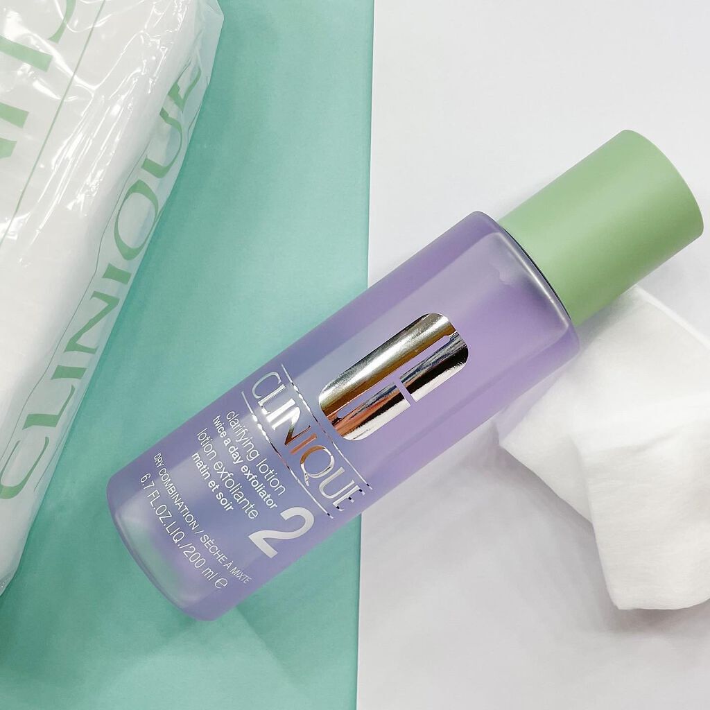 クラリファイング ローション 2/CLINIQUE/拭き取り化粧水を使ったクチコミ(1枚目)