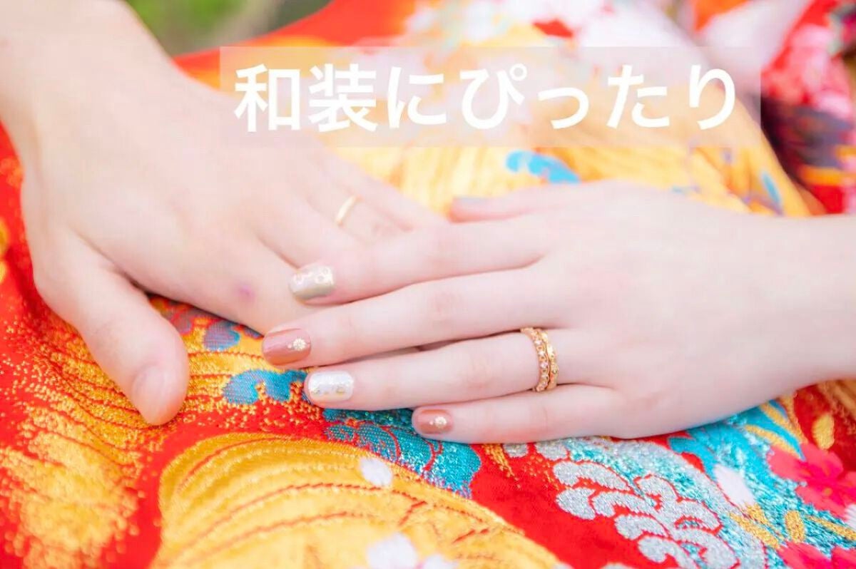 ジェルネイルシール/キャンドゥ/ネイルシールを使ったクチコミ(1枚目)