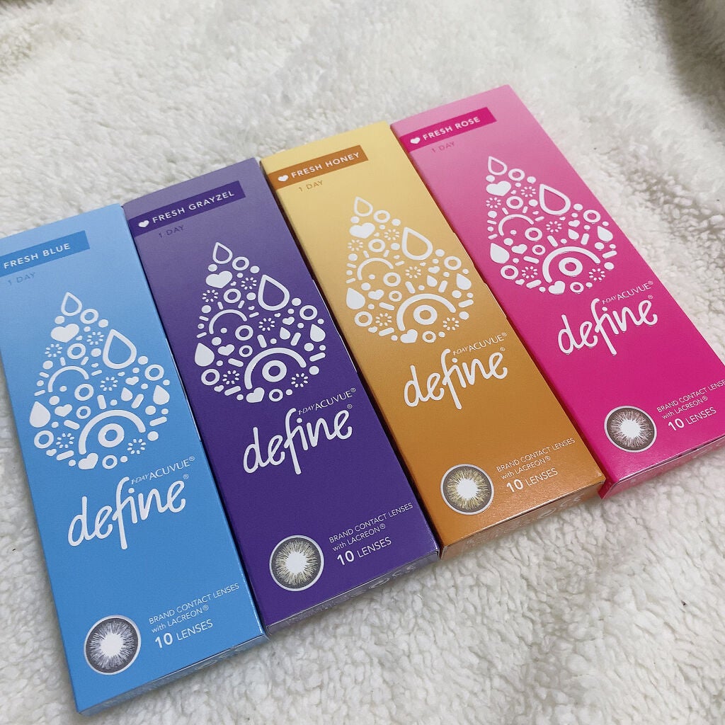 ワンデーアキュビュー®ディファイン®モイスト® <フレッシュシリーズ>/アキュビュー® ディファイン®/ワンデー(1DAY)カラコンを使ったクチコミ(2枚目)