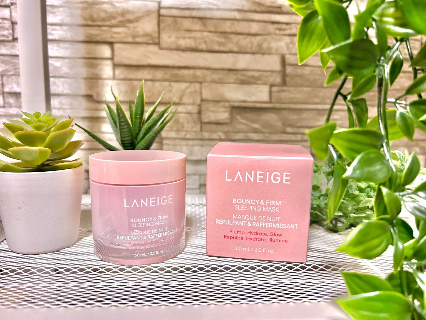 バウンシースリーピングマスク/LANEIGE/フェイスクリームを使ったクチコミ(1枚目)