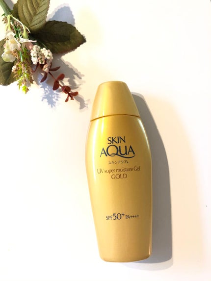スーパーモイスチャージェルゴールド/スキンアクア/日焼け止めジェルを使ったクチコミ(1枚目)