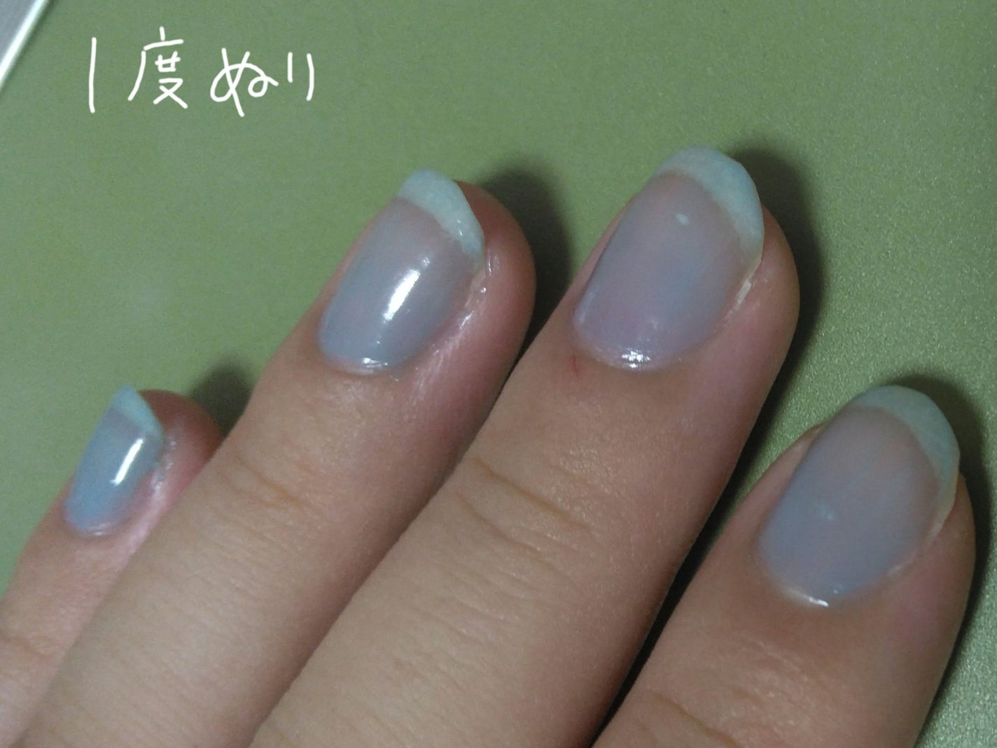 シロップネイルカラー/dasique/マニキュアを使ったクチコミ(2枚目)