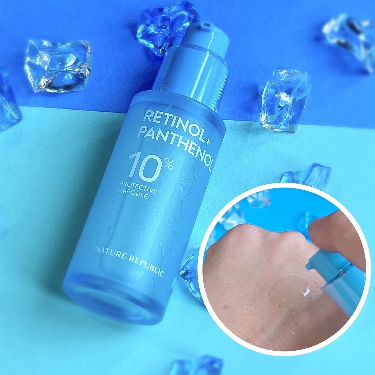 レチノールパンテノール10プロテクティブアンプル/ネイチャーリパブリック/美容液を使ったクチコミ(2枚目)