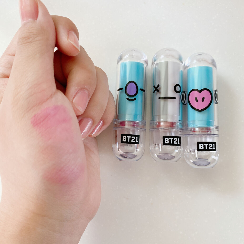 BT21 × VT Cosmetic リッピースティック スペシャル/VT/口紅を使ったクチコミ（2枚目）