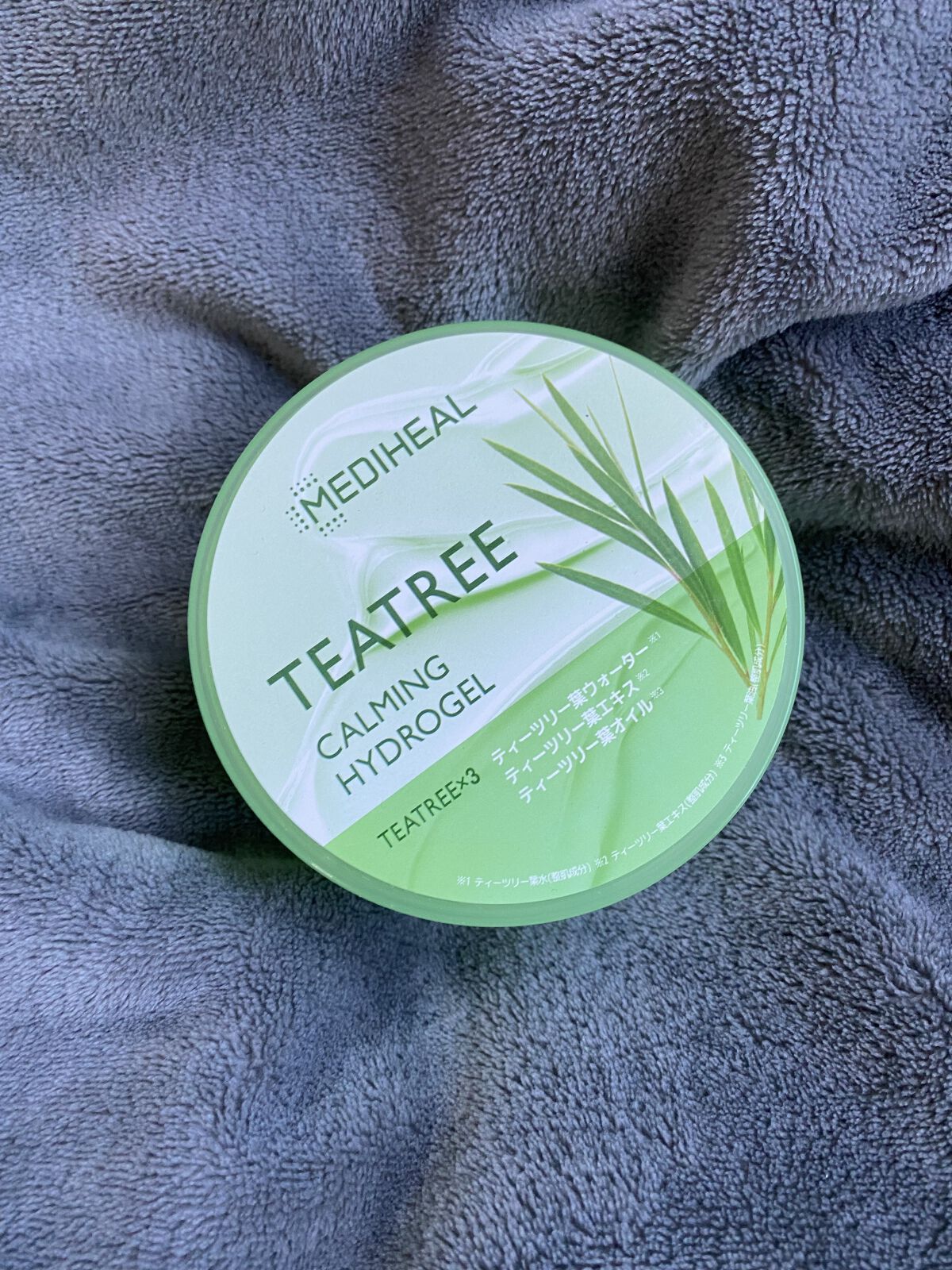 ティーツリーカーミングハイドロジェル/MEDIHEAL/ボディローションを使ったクチコミ（1枚目）