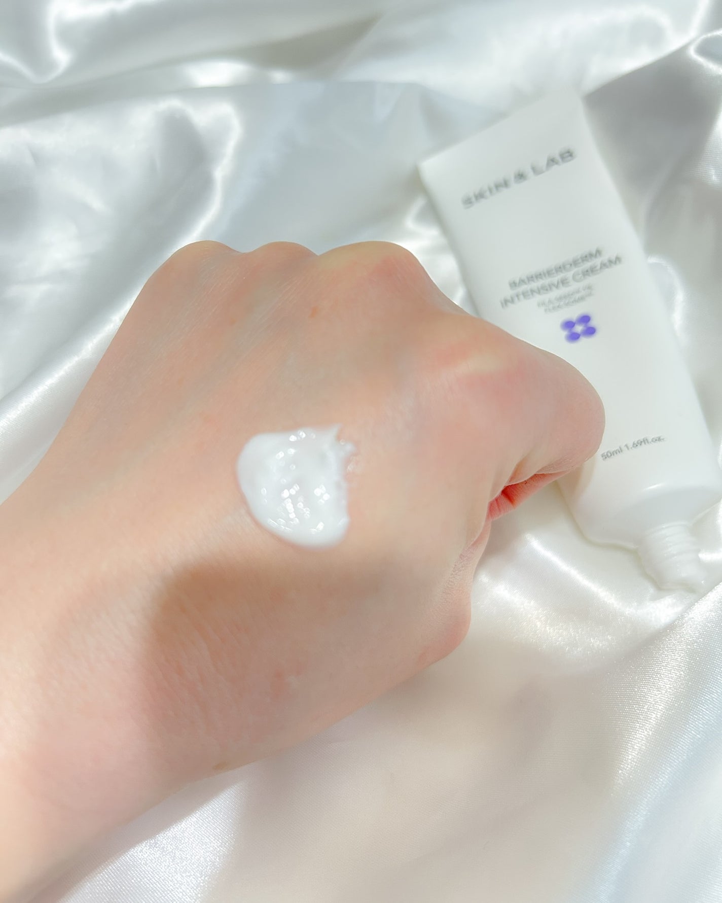 バリアダームモイストクリーム/SKIN&LAB/フェイスクリームを使ったクチコミ(7枚目)
