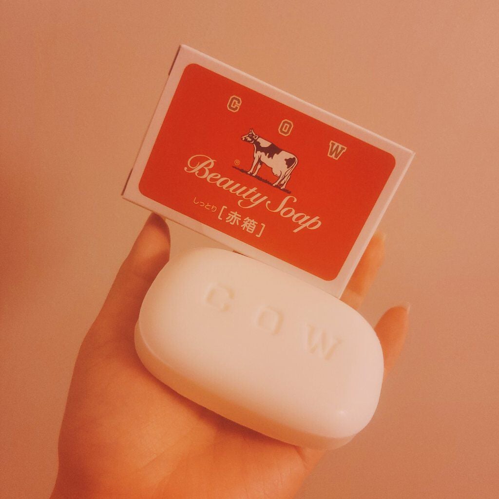赤箱 (しっとり)/カウブランド/洗顔石鹸を使ったクチコミ(1枚目)