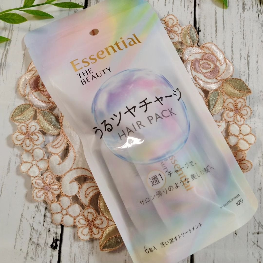 ザビューティ うるツヤチャージヘアパック/エッセンシャル/ヘアマスク・ヘアパックを使ったクチコミ(3枚目)