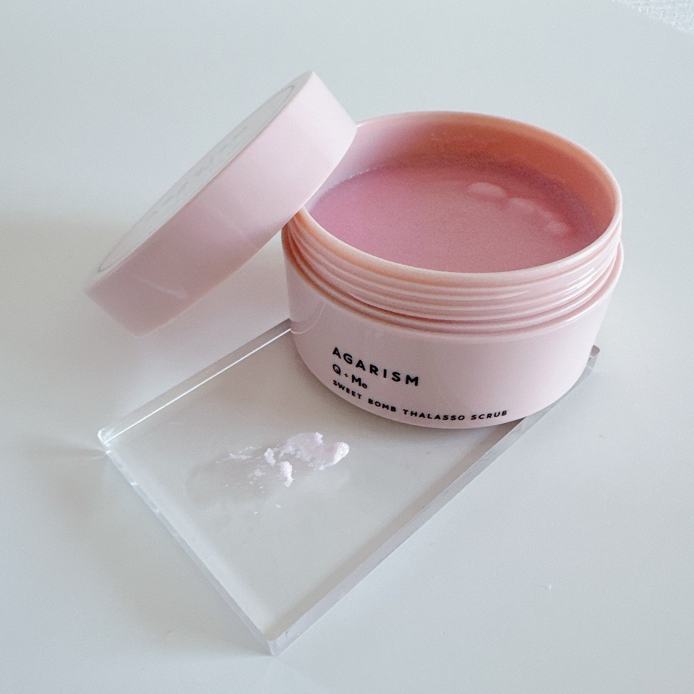 Q+Me スウィート ボム タラソ スクラブ/AGARISM/バスト・ヒップケアを使ったクチコミ(1枚目)