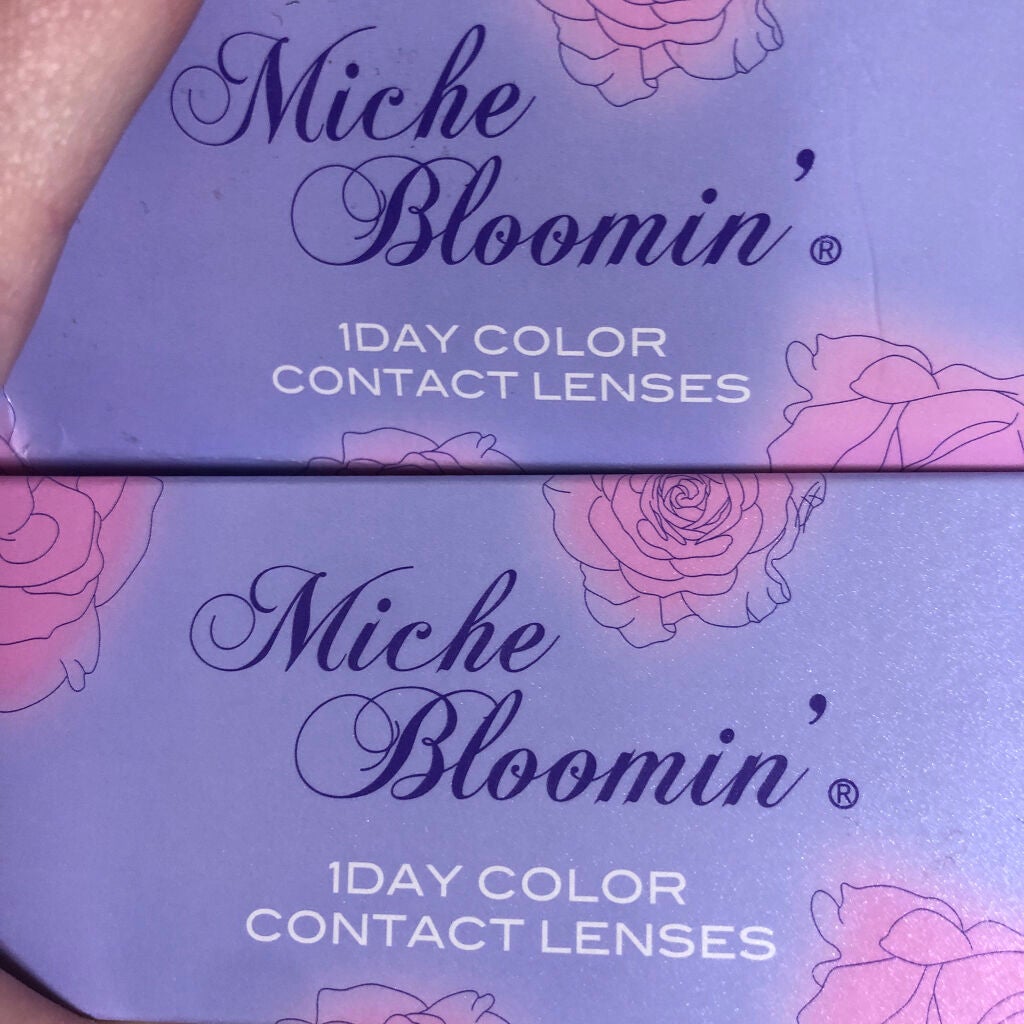 ミッシュ ブルーミン ワンデー (クォーターヴェール シリーズ/イノセント シリーズ)/ミッシュブルーミン/ワンデー(1DAY)カラコンを使ったクチコミ(1枚目)