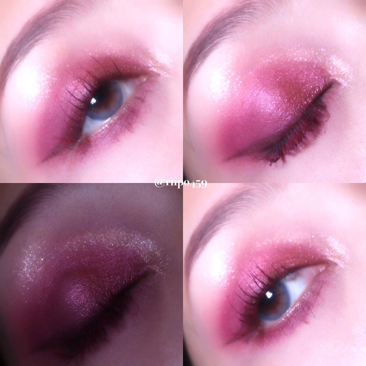 山海シリーズ 4色アイシャドウパレット/GirlCult/アイシャドウパレットを使ったクチコミ(3枚目)