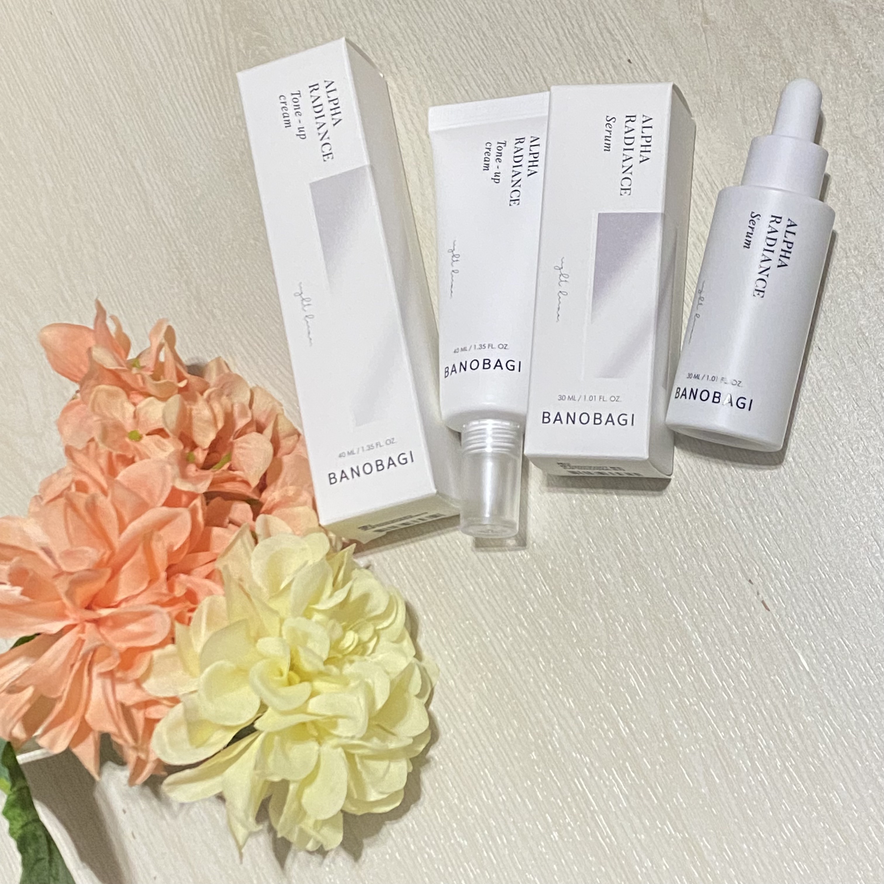 アルファ ラディアンス トーンアップクリーム/BANOBAGI/フェイスクリームを使ったクチコミ（1枚目）