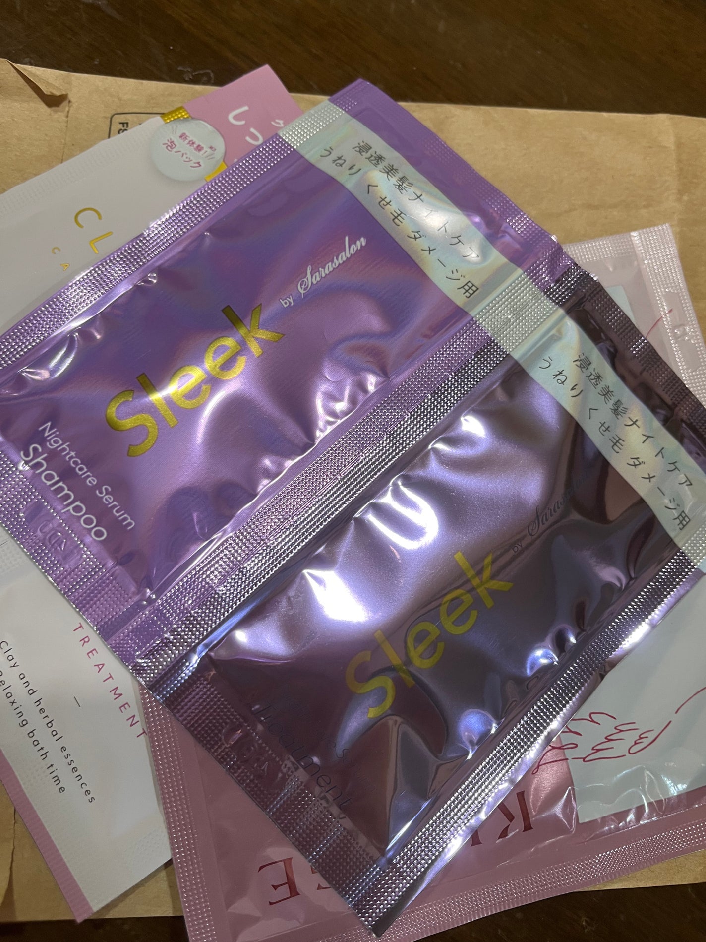 スリークバイサラサロン ナイトケアセラム シャンプー/トリートメント/スリーク by サラサロン/市販シャンプーを使ったクチコミ(1枚目)