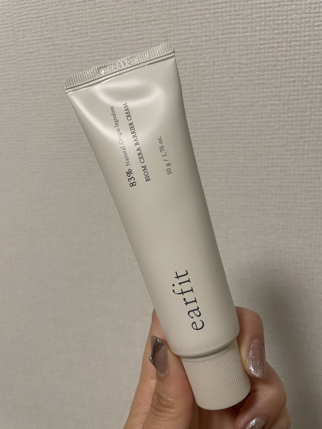 バイオムセラバリアクリーム/earfit/フェイスクリームを使ったクチコミ（1枚目）