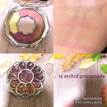 ジルスチュアート ブルームクチュール アイズ 13 orchid promenade/JILL STUART/アイシャドウパレットを使ったクチコミ（3枚目）