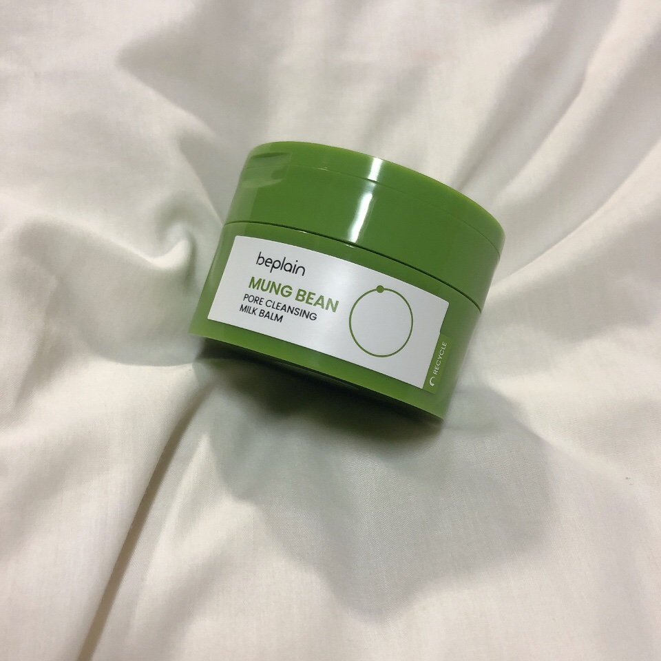 緑豆毛穴クレンジングミルクバーム/beplain/クレンジングバームを使ったクチコミ（2枚目）