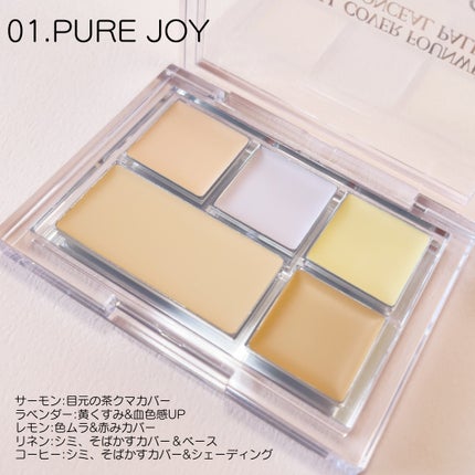 キル カバー ファンウェア コンシール パレット/CLIO/パレットコンシーラーを使ったクチコミ(4枚目)