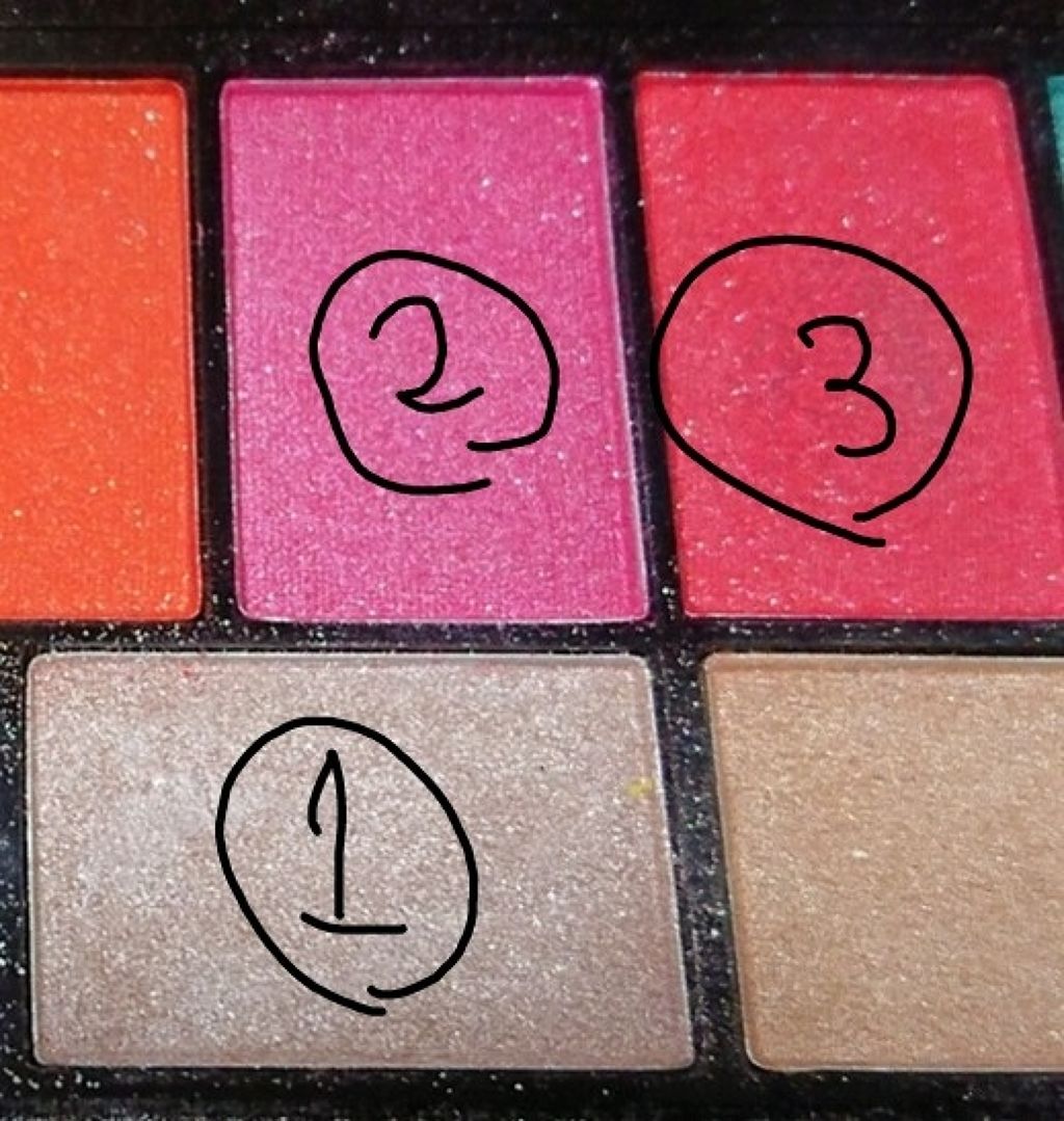 @HARU on LIPS 「#eyes#eyemakeup#pink#easy#アイメイク..」(2枚目)