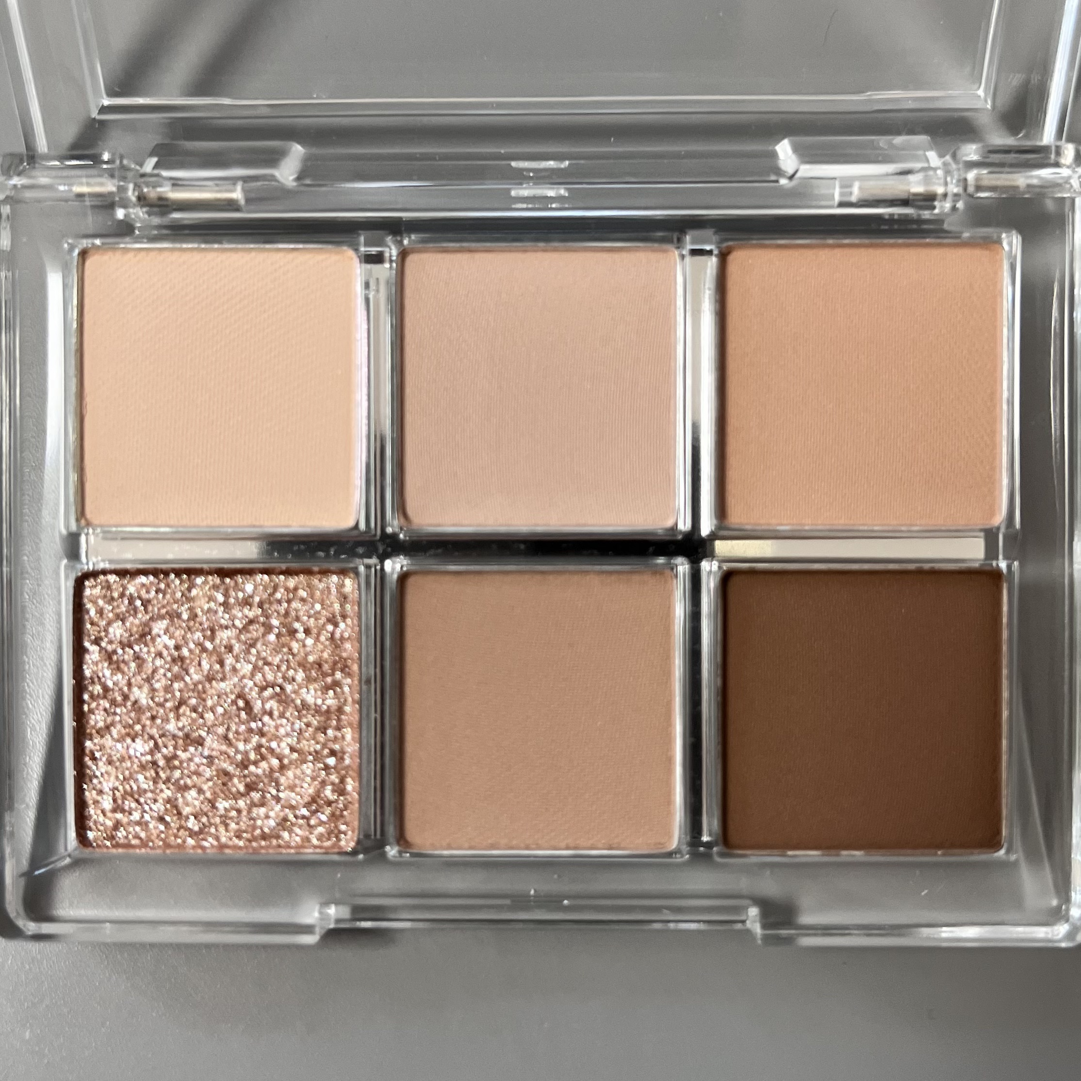 レディートゥーウェアアイパレット 02 ムードブラッシュ/BBIA/アイシャドウパレットを使ったクチコミ（2枚目）