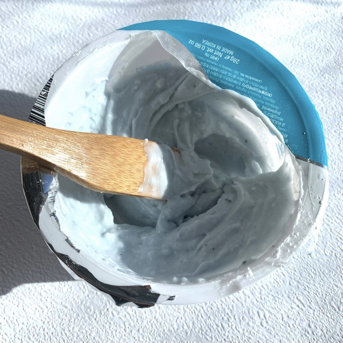 LINDSAY モデリングカップパック クールティーツリーのクチコミ「LINDSAYのLINDSAY モデリングマスクパック、
ちゃんと使ったレビューはルルコスに載.....」（3枚目）