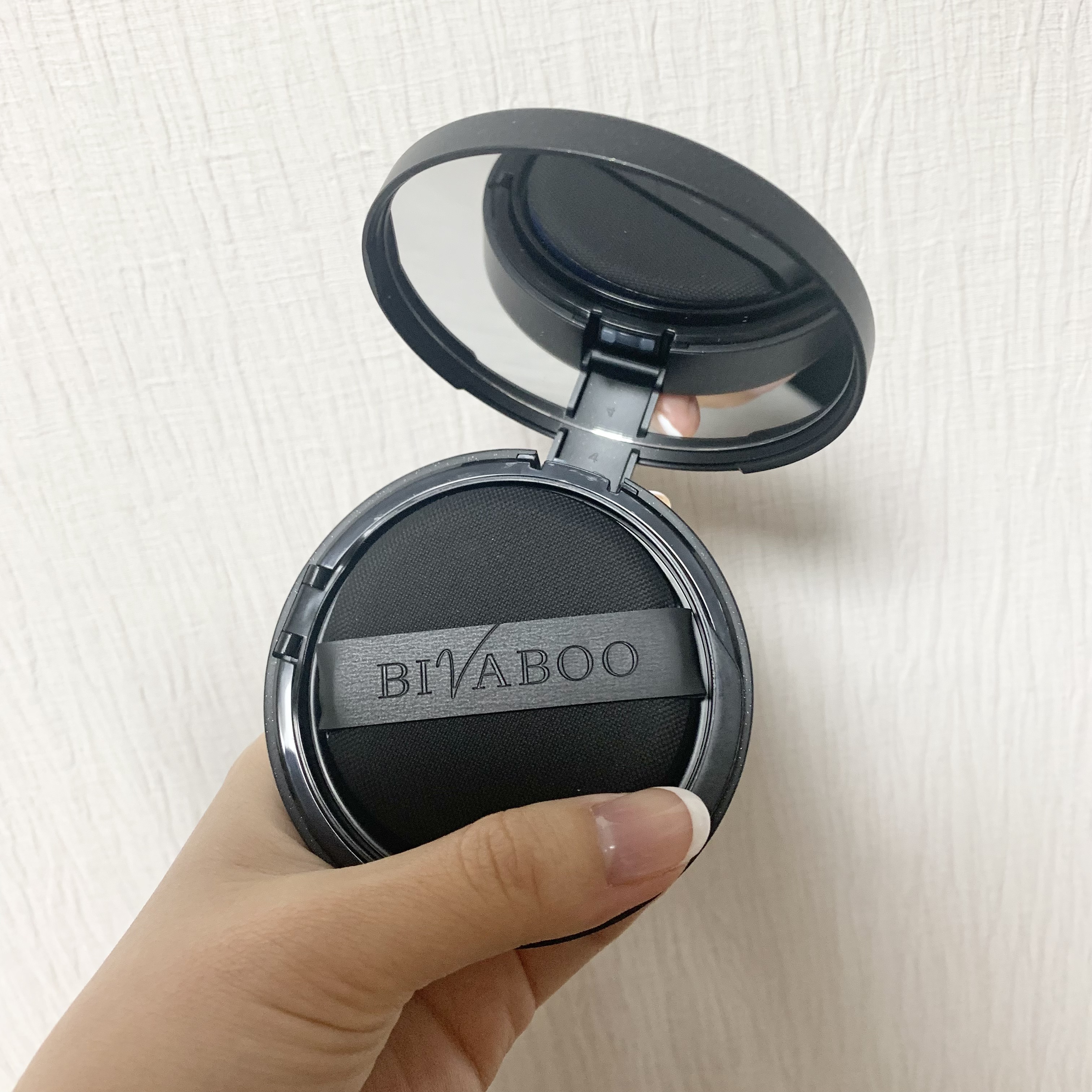 ベルベットジュエルクッション/BIVABOO/クッションファンデーションを使ったクチコミ（1枚目）