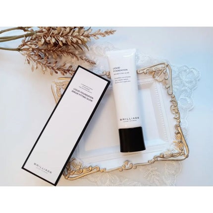 リキッドファンデーション セラム フィッティング グロウ/ブリリアージュ/リキッドファンデーションを使ったクチコミ(1枚目)