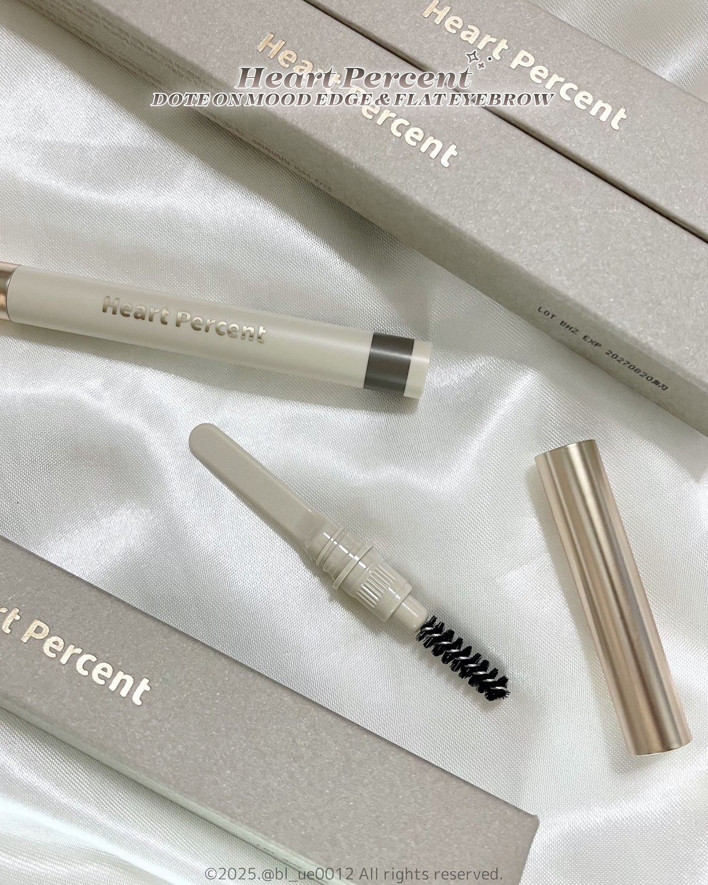 ドット オン ムードエッジ アンド フラットアイブロウ/Heart Percent/アイブロウペンシルを使ったクチコミ(4枚目)