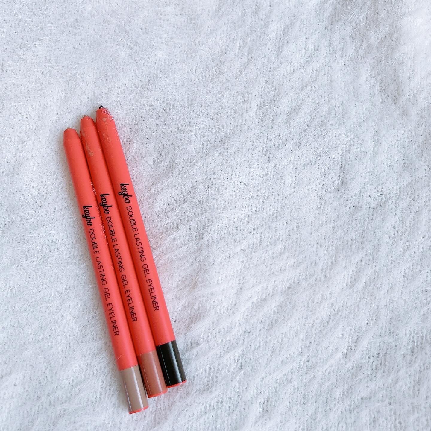 ダブルラスティングジェルアイライナー/keybo/スティックアイシャドウを使ったクチコミ（2枚目）