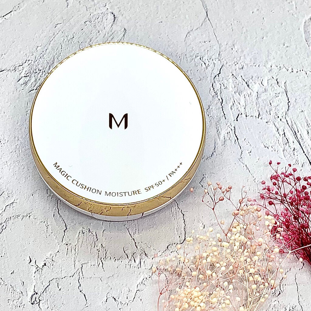 M クッション ファンデーション(モイスチャー)/MISSHA/クッションファンデーションを使ったクチコミ(1枚目)